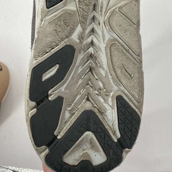 HOKA One One Mens Clifton 8 Running Shoes Athletic Sneakers Gray Red Mens 13 - Picture 14 of 16